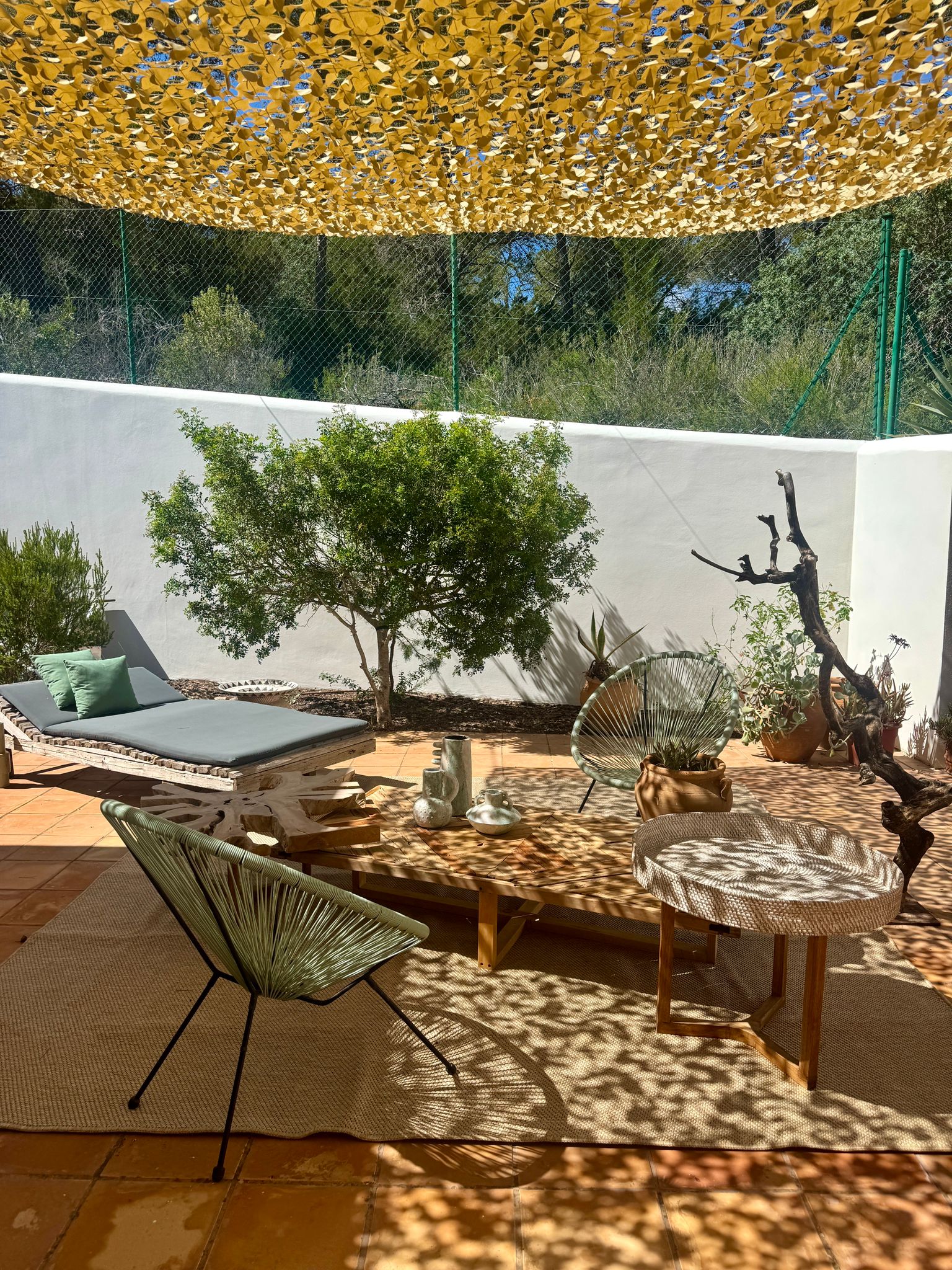 Sonnenterrasse mit Daybed